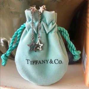 Tiffany & co. 925 Silver Star Dangle Earrings